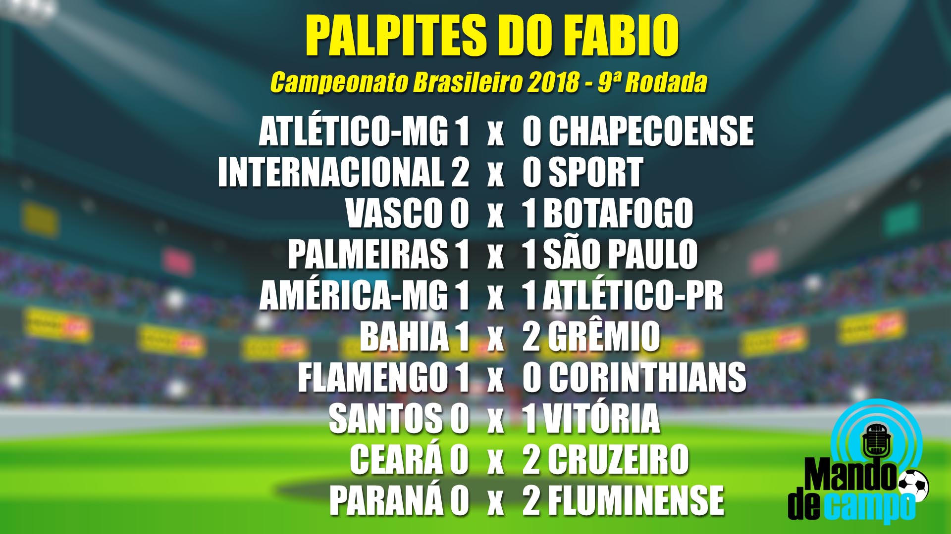 atlético mineiro e juventude palpite